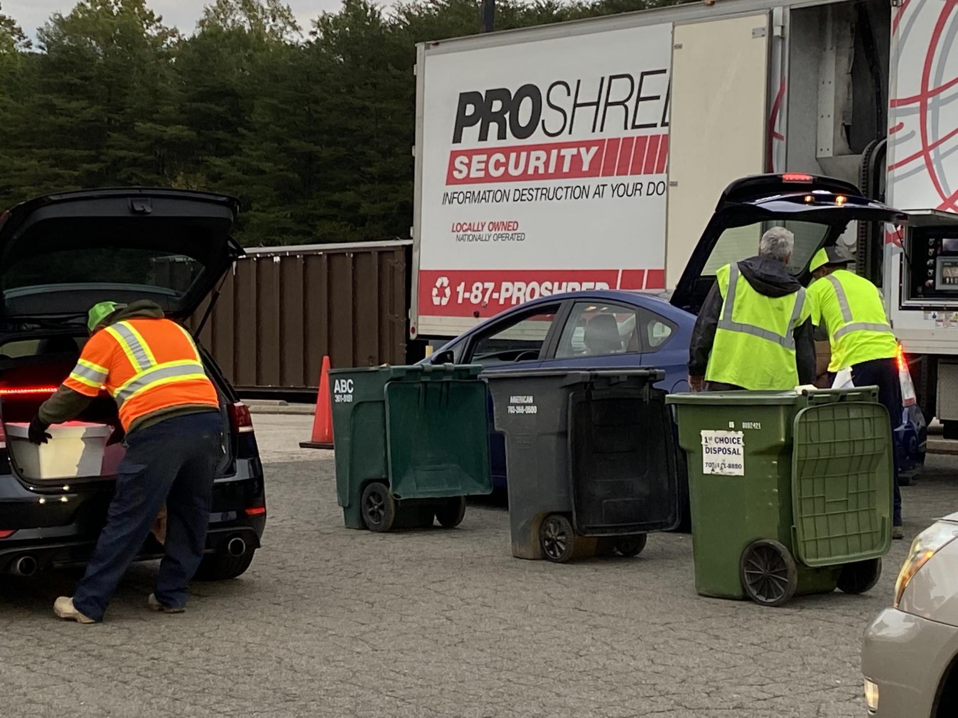 FREE Paper Shredding for Residents